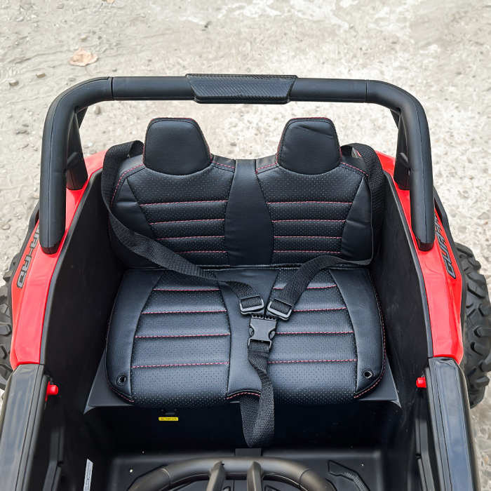 Electric ride-on UTV for children, 2 seats, bluetooth, 120W, 12V, 14Ah, premium, red [14]
