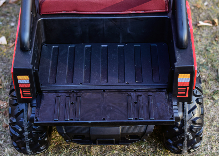 UTV electric 4x4, cu 2 locuri, Super-Carrier, 140W 12V, dotari premium, rosu [9]