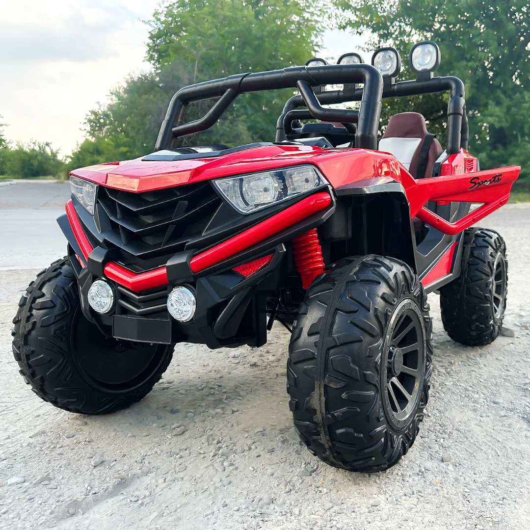 Wholesale 4x4 electric ride on UTV for 2 children RZR1000 red