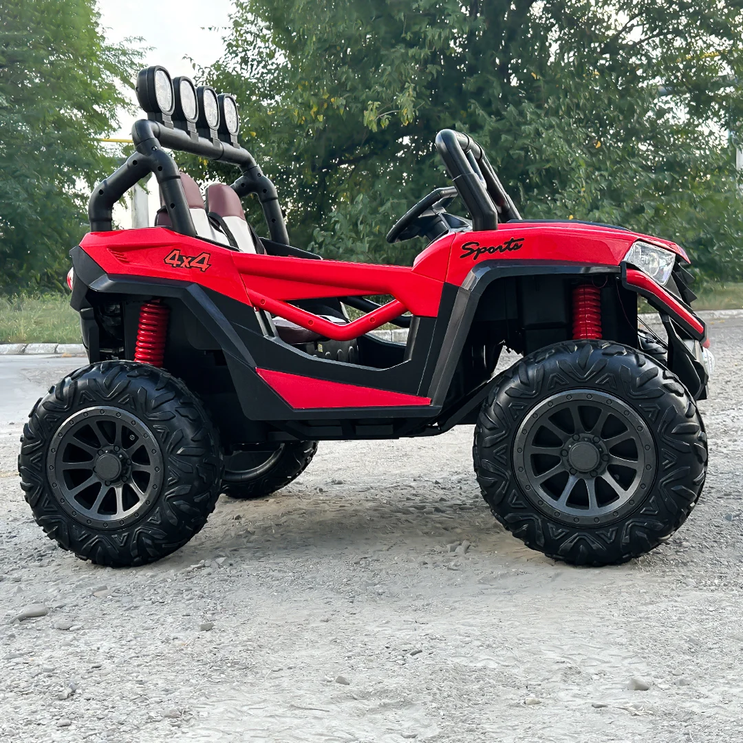 4x4 electric ride-on UTV, for 2 children, RZR1000 180W 12V, PREMIUM, red [5]