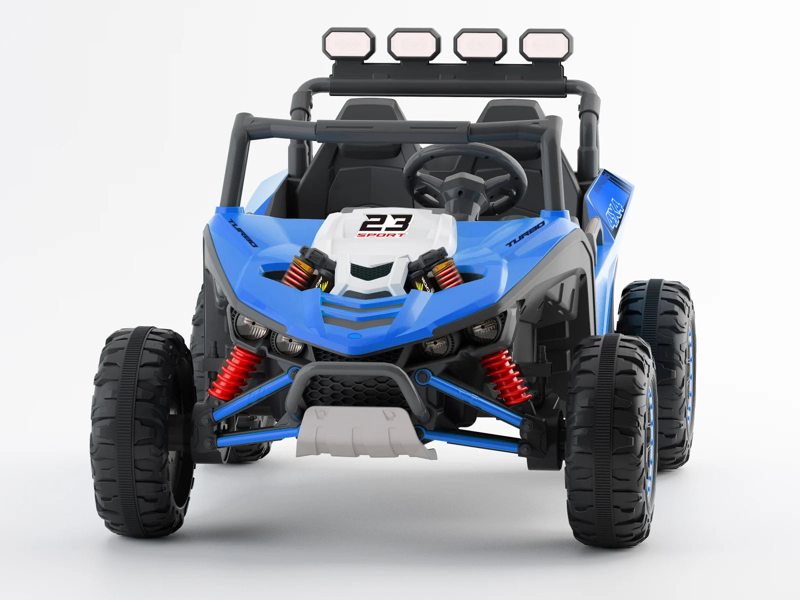 Electric Ride-On UTV Arrow Dune-Buggy, 12V 220W, 2-Seater, Premium, blue [6]