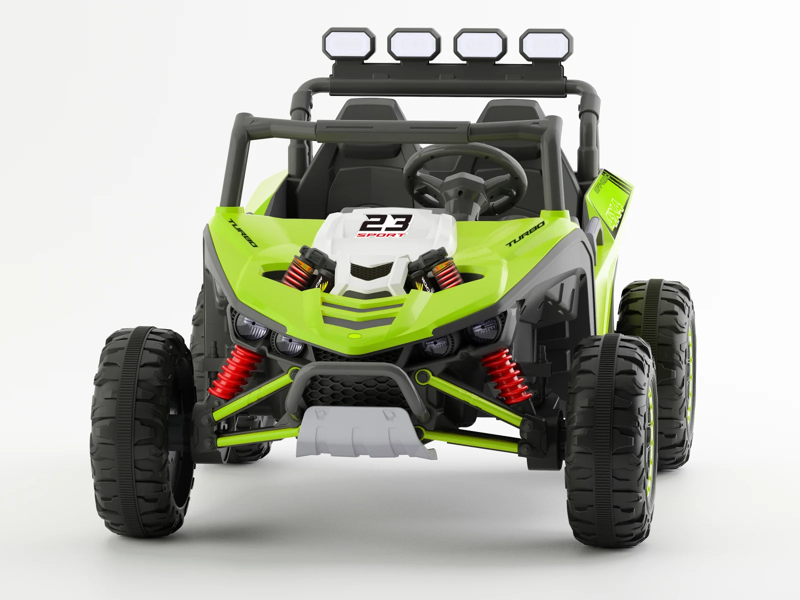 Electric Ride-On UTV Arrow Dune-Buggy, 12V 220W, 2-Seater, Premium, green [3]