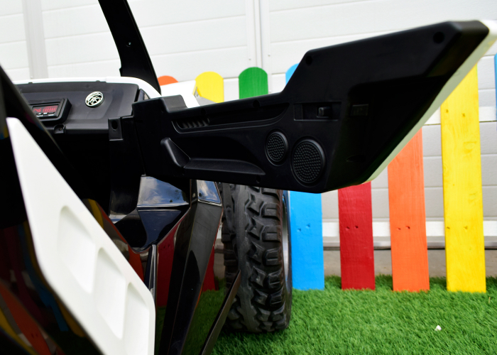 Children's ride on electric UTV BJX1928, 4x4 traction, 300W power, 24V, PREMIUM equipment, white [8]