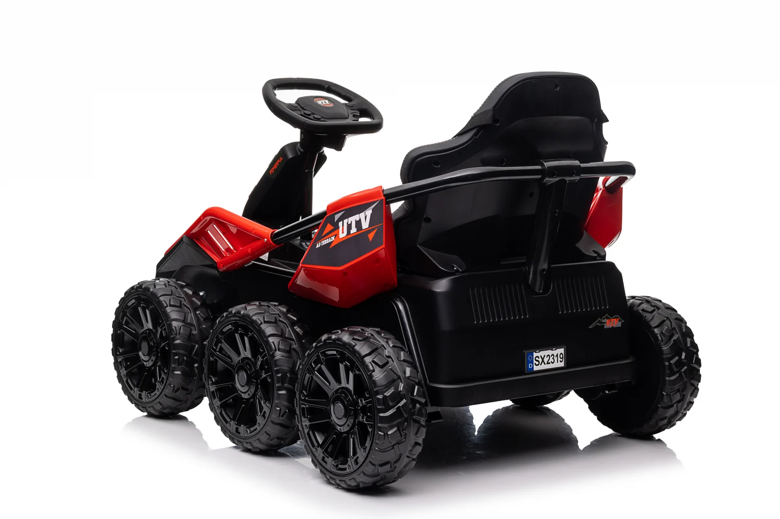 UTV electric copii MoonRider, 6x6, 180W, 24V, premium, rosu [5]