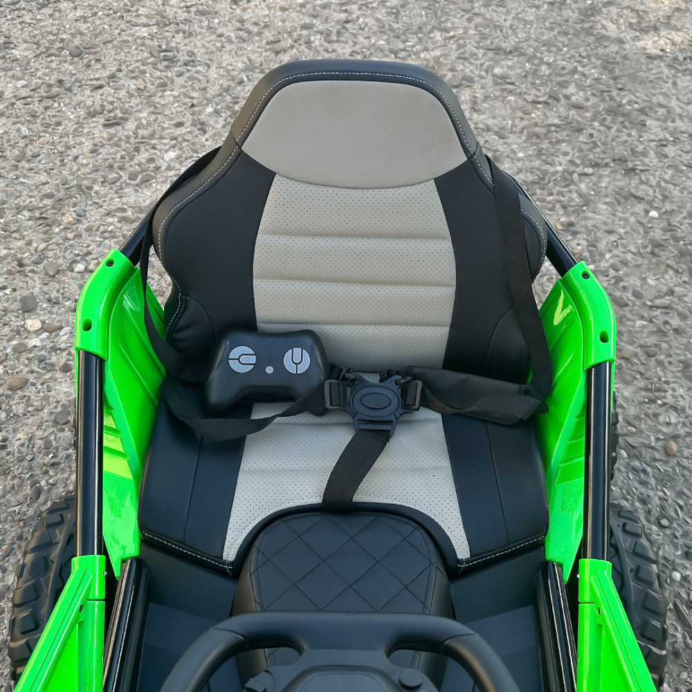 UTV electric copii MoonRider, 6x6, 180W, 24V, premium, verde [13]
