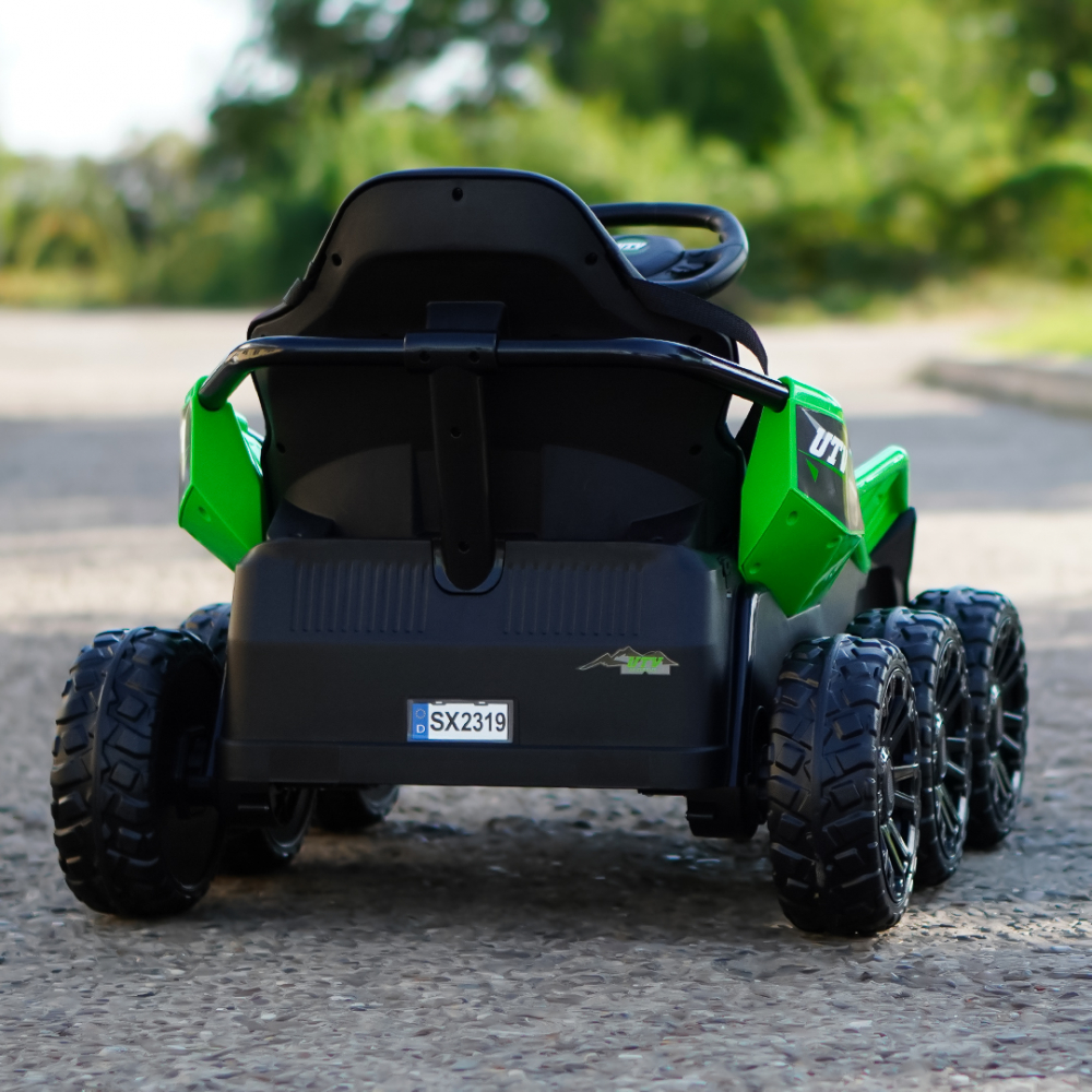 UTV electric copii MoonRider, 6x6, 180W, 24V, premium, verde [7]