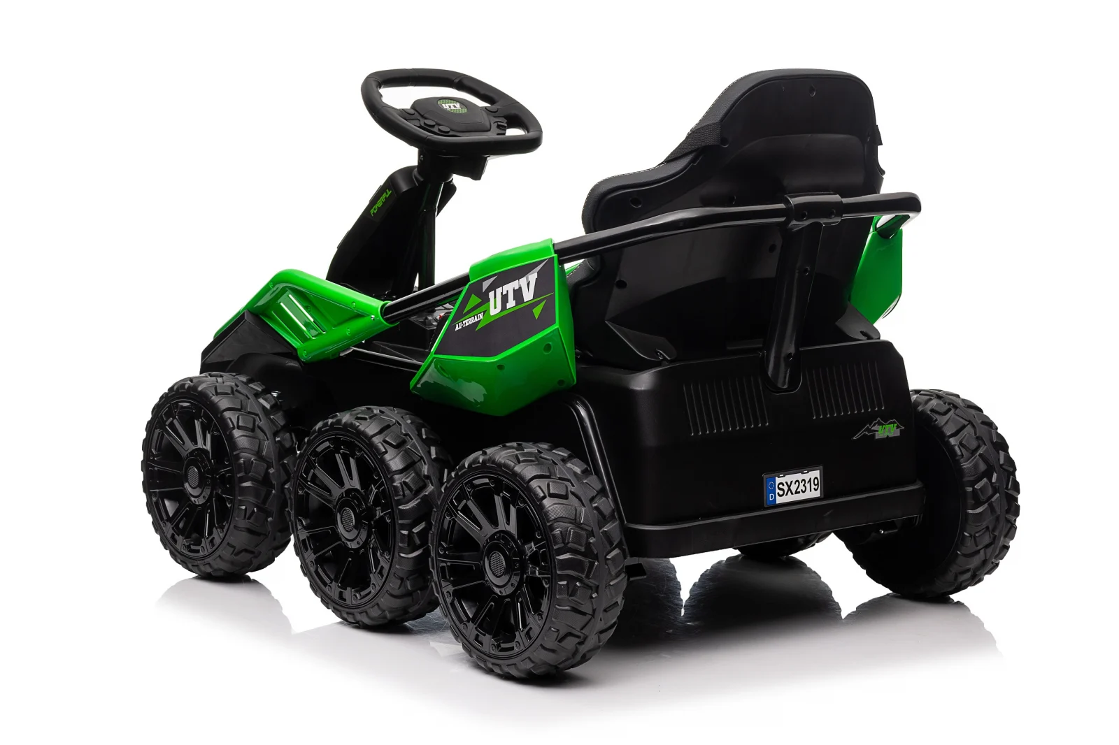 UTV electric copii MoonRider, 6x6, 180W, 24V, premium, verde [22]