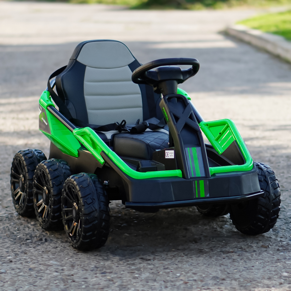 UTV electric copii MoonRider, 6x6, 180W, 24V, premium, verde [3]