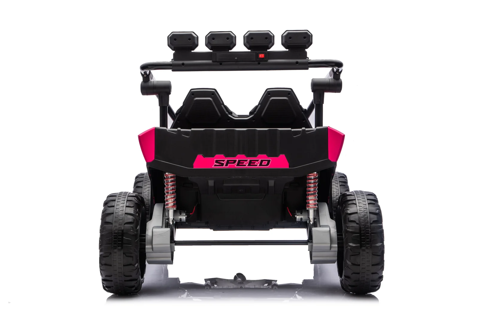 Vector V2 Dune-Buggy Electric UTV for 2 Children, 220W, 12V, EVA Wheels, Eco-Leather Seat, Premium Edition, pink [9]