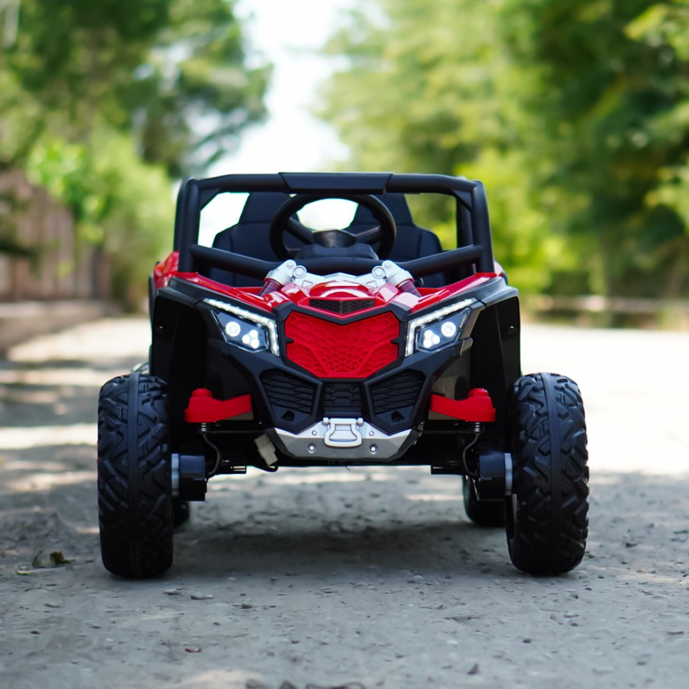 Warrior 4x4 red UTV, premium 12V ride-on adventure for kids - Copie [3]