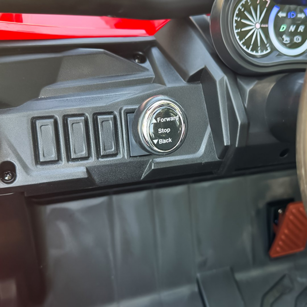 Warrior 4x4 red UTV, premium 12V ride-on adventure for kids - Copie [15]