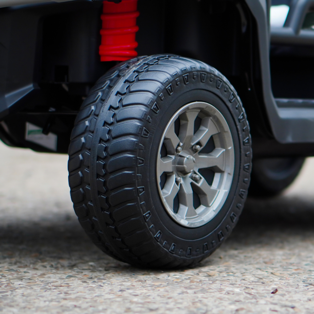 Electric ride-on UTV for children Farm Tractor 6x6, for 2 children, 180W, 12V, premium, black [16]