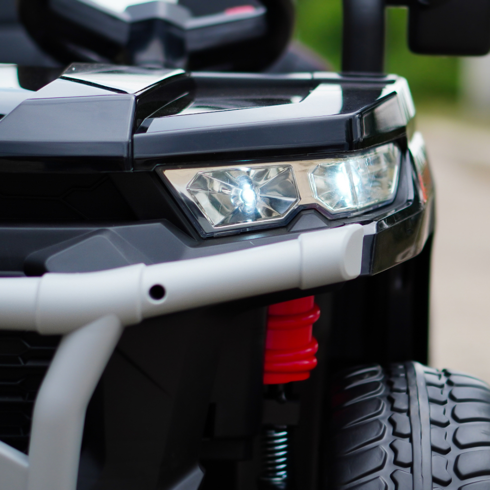 Electric ride-on UTV for children Farm Tractor 6x6, for 2 children, 180W, 12V, premium, black [14]