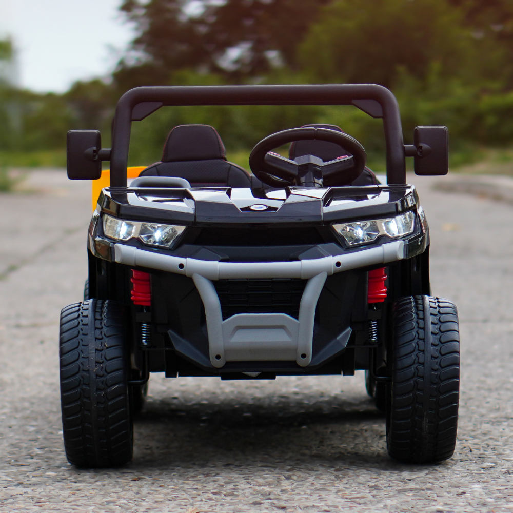 Electric ride-on UTV for children Farm Tractor 6x6, for 2 children, 180W, 12V, premium, black [3]