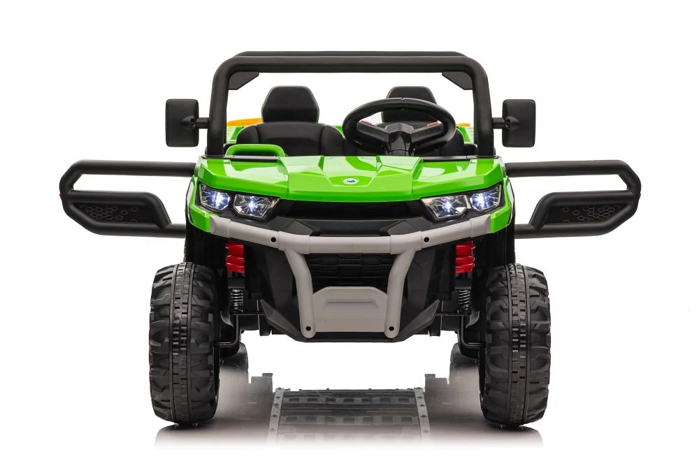 UTV electric Farm Tractor 6x6, cu 2 locuri, 180W, 12V, echipare premium, verde [4]