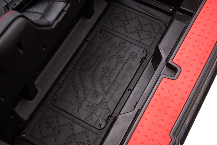 UTV electric pentru copii BJX1928, tractiune 4x4, 300W putere, 24V, premium, rosu [20]