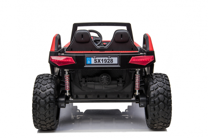 UTV electric pentru copii BJX1928, tractiune 4x4, 300W putere, 24V, premium, rosu [9]