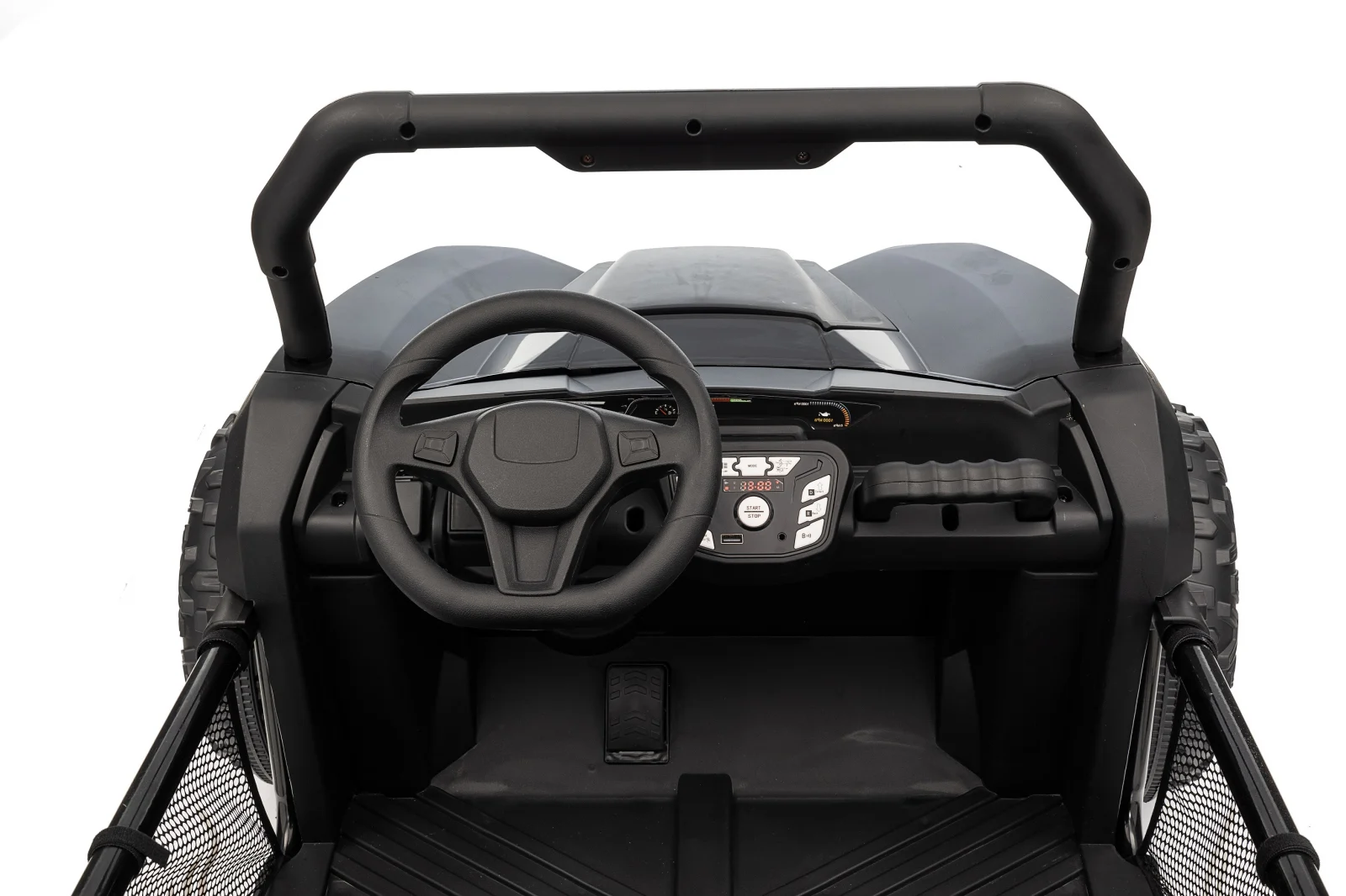Electric ride-on UTV Dune-Buggy V2 for children, 2 seats, 800W, 24V 10Ah, premium, black [6]