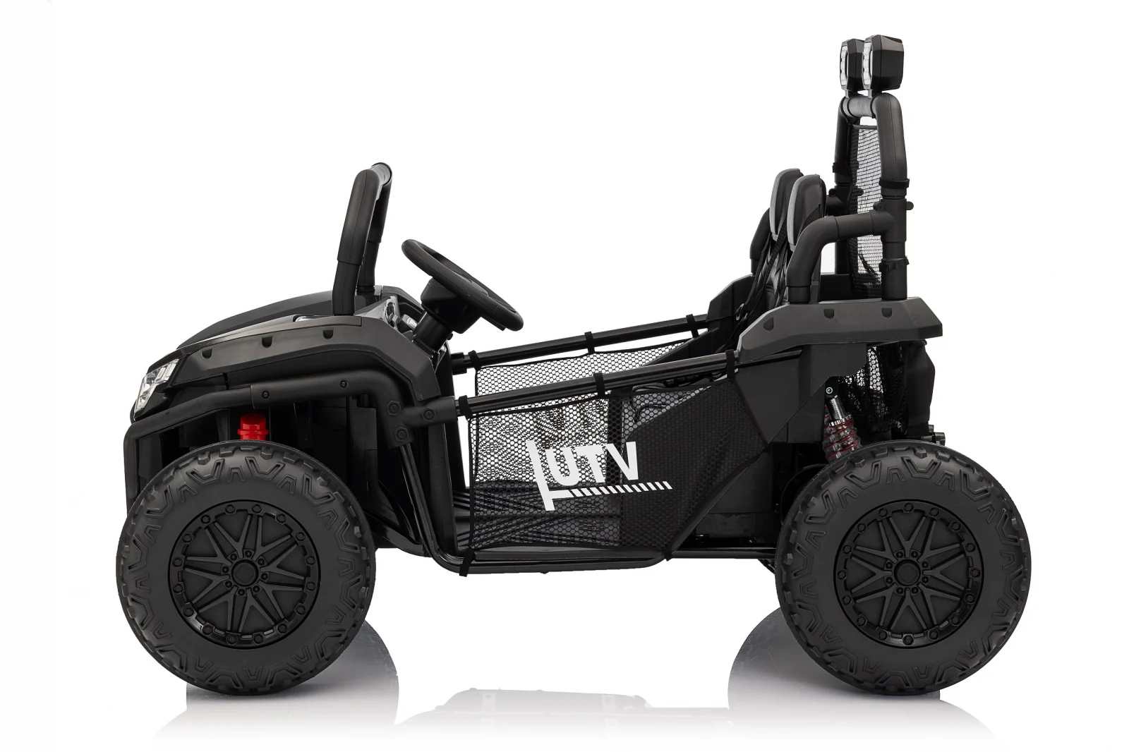Electric ride-on UTV Dune-Buggy V2 for children, 2 seats, 800W, 24V 10Ah, premium, black [2]