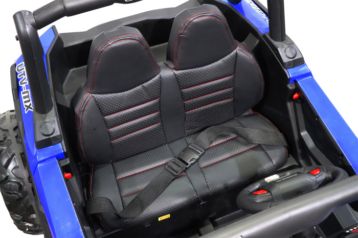 UTV electric pentru copii Rocker Premium 400W 24V #Albastru [9]