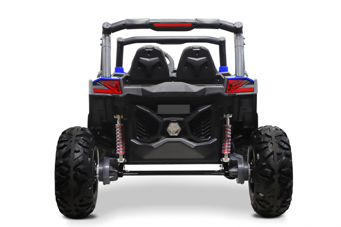 UTV electric pentru copii Rocker Premium 400W 24V #Albastru [5]