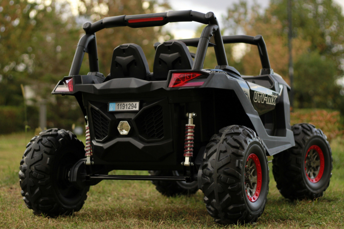 UTV electric pentru copii Rocker Premium 400W 24V #Negru [5]