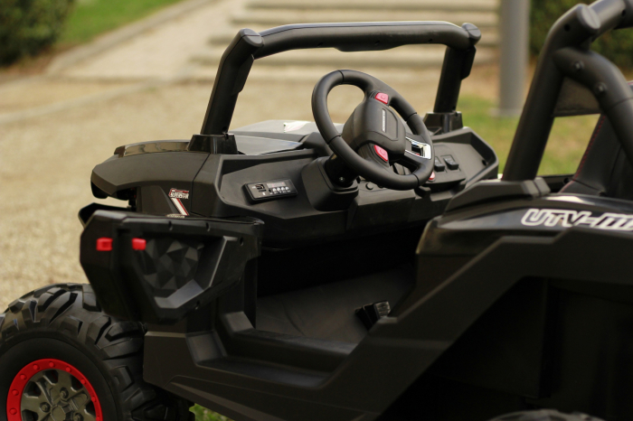 UTV electric pentru copii Rocker Premium 400W 24V #Negru [2]