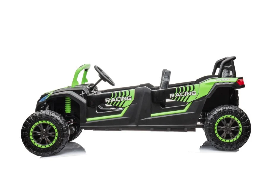 Electric ride-on UTV with 4 seats, 600W, 24V, 14Ah, premium, green [23]