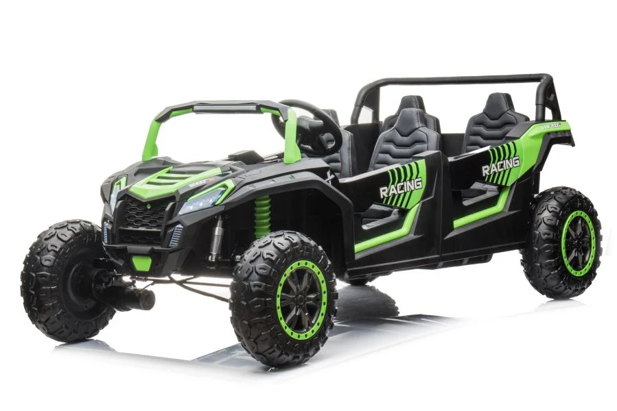 Electric ride-on UTV with 4 seats, 600W, 24V, 14Ah, premium, green [19]
