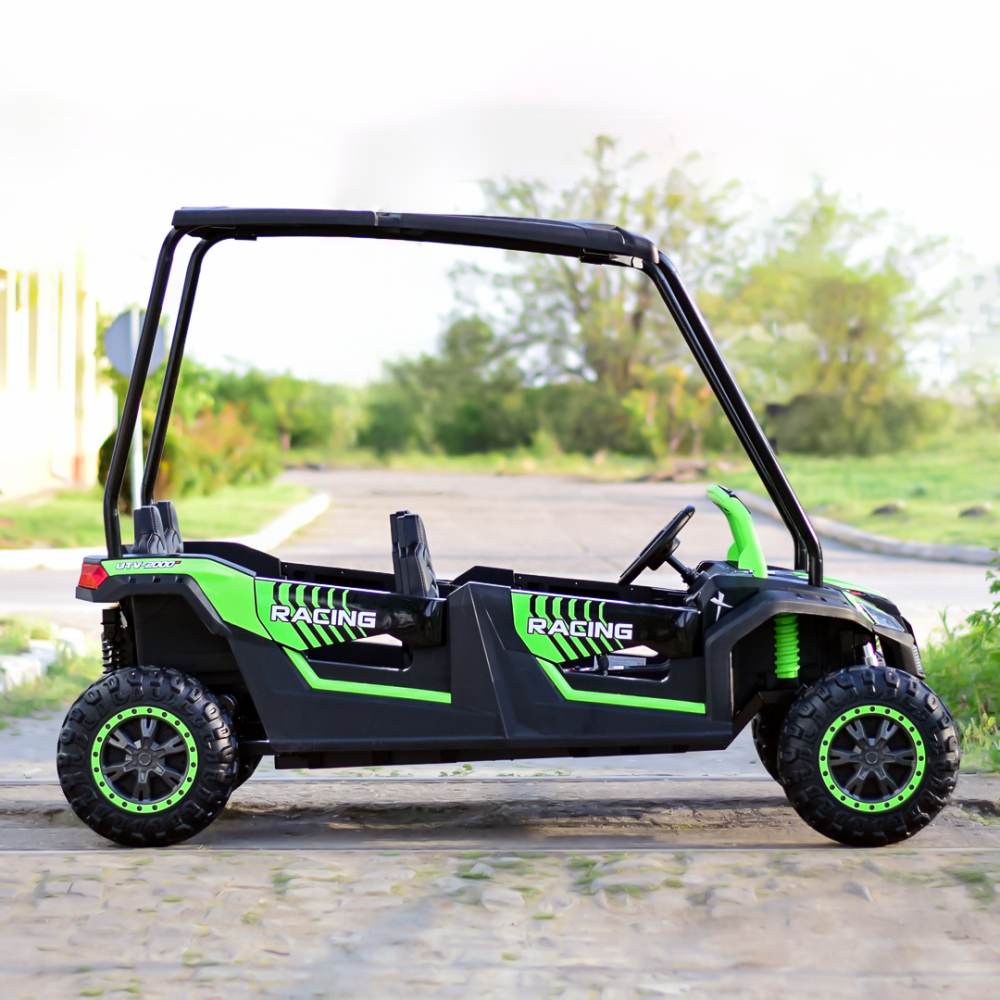 Electric ride-on UTV with 4 seats, 600W, 24V, 14Ah, premium, green [4]