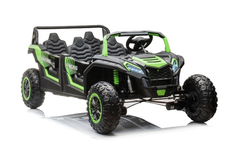 Electric ride-on UTV with 4 seats, 600W, 24V, 14Ah, premium, green [24]