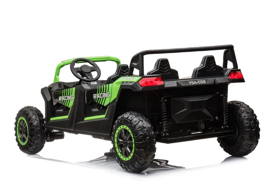 Electric ride-on UTV with 4 seats, 600W, 24V, 14Ah, premium, green [18]
