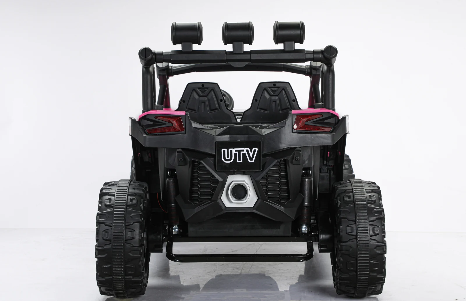 UTV electric RZR2000 4x4, cu 2 locuri, 180W, 12V, echipat premium, roz [21]
