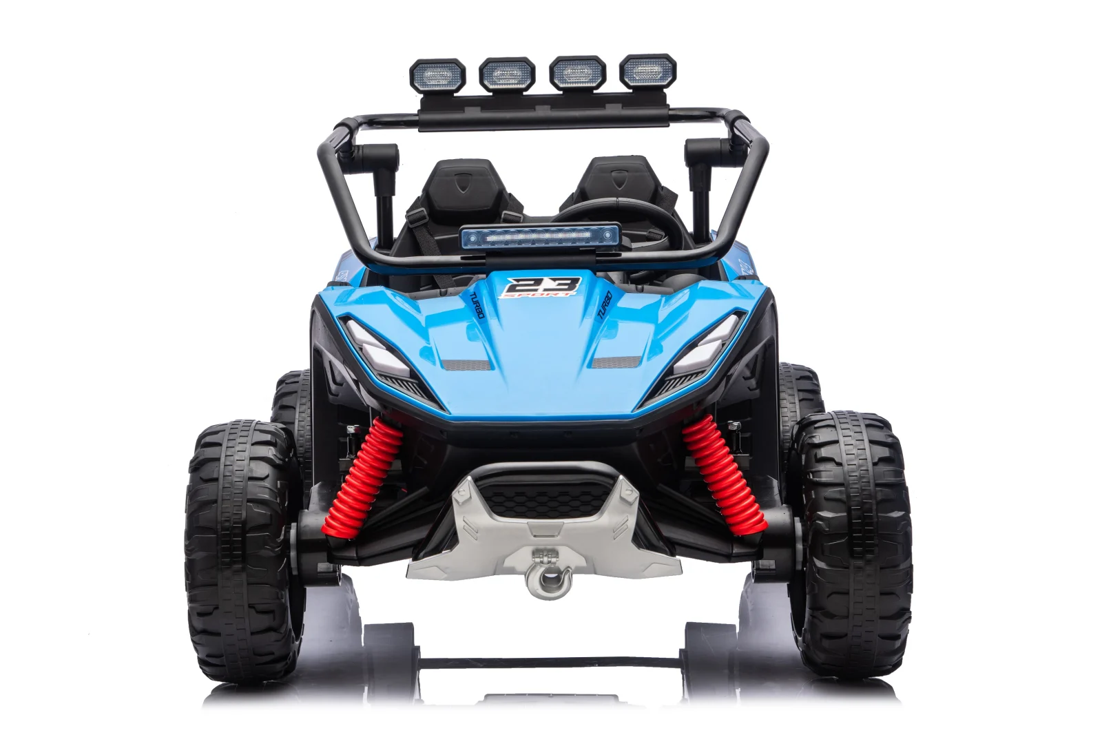 Electric Ride-On UTV for 2 Children, Vector Dune-Buggy, 300W, 24V, Premium, blue [3]