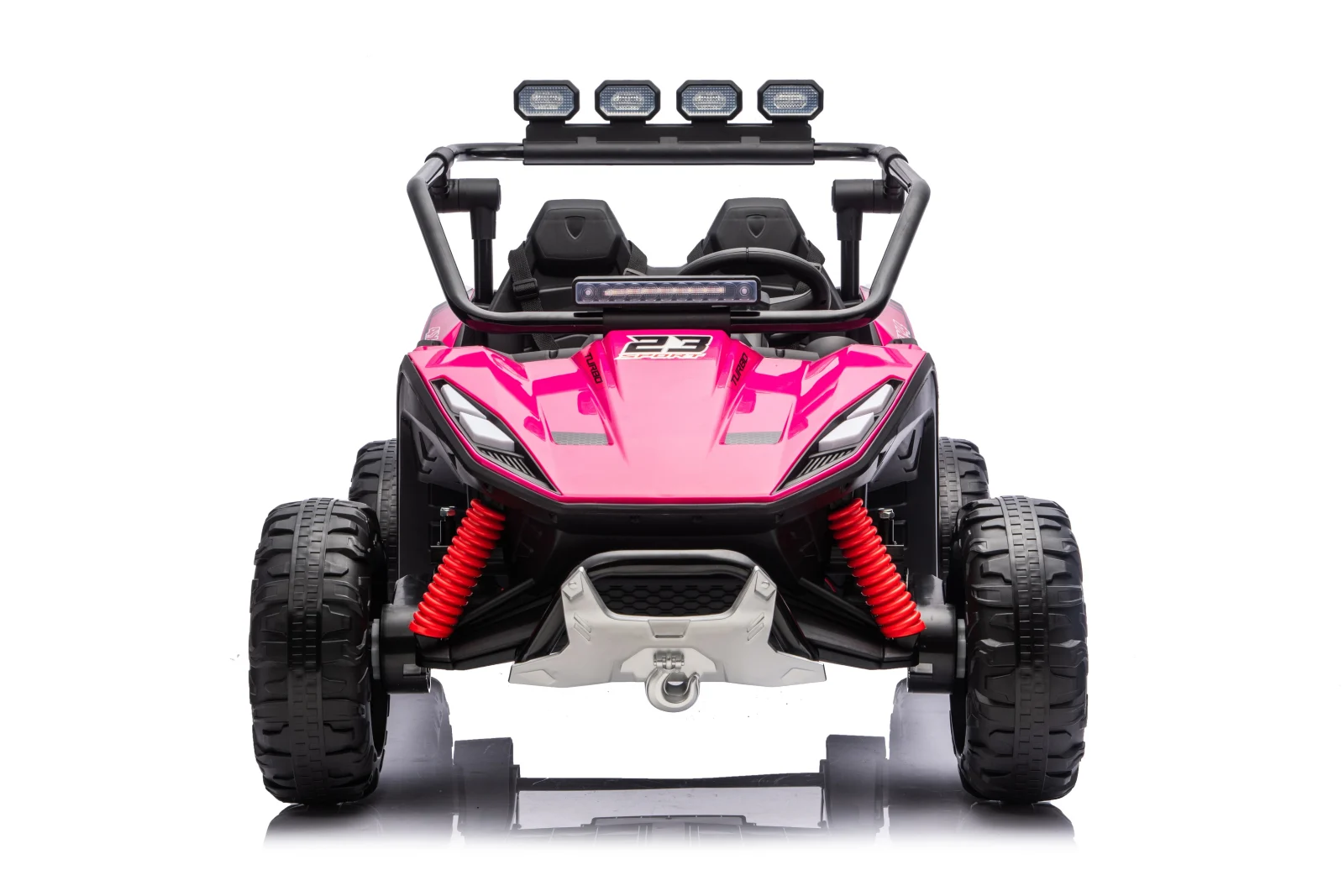 Electric Ride-On UTV for 2 Children, Vector Dune-Buggy, 300W, 24V, Premium, roz [3]