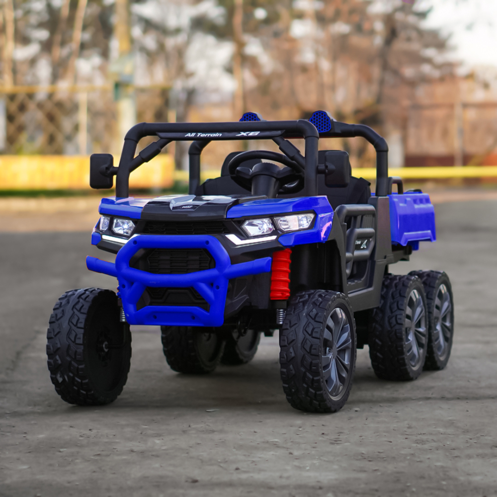 Kids Electric UTV X-Force 24V 300W , Premium 2 Seats, Blue [2]