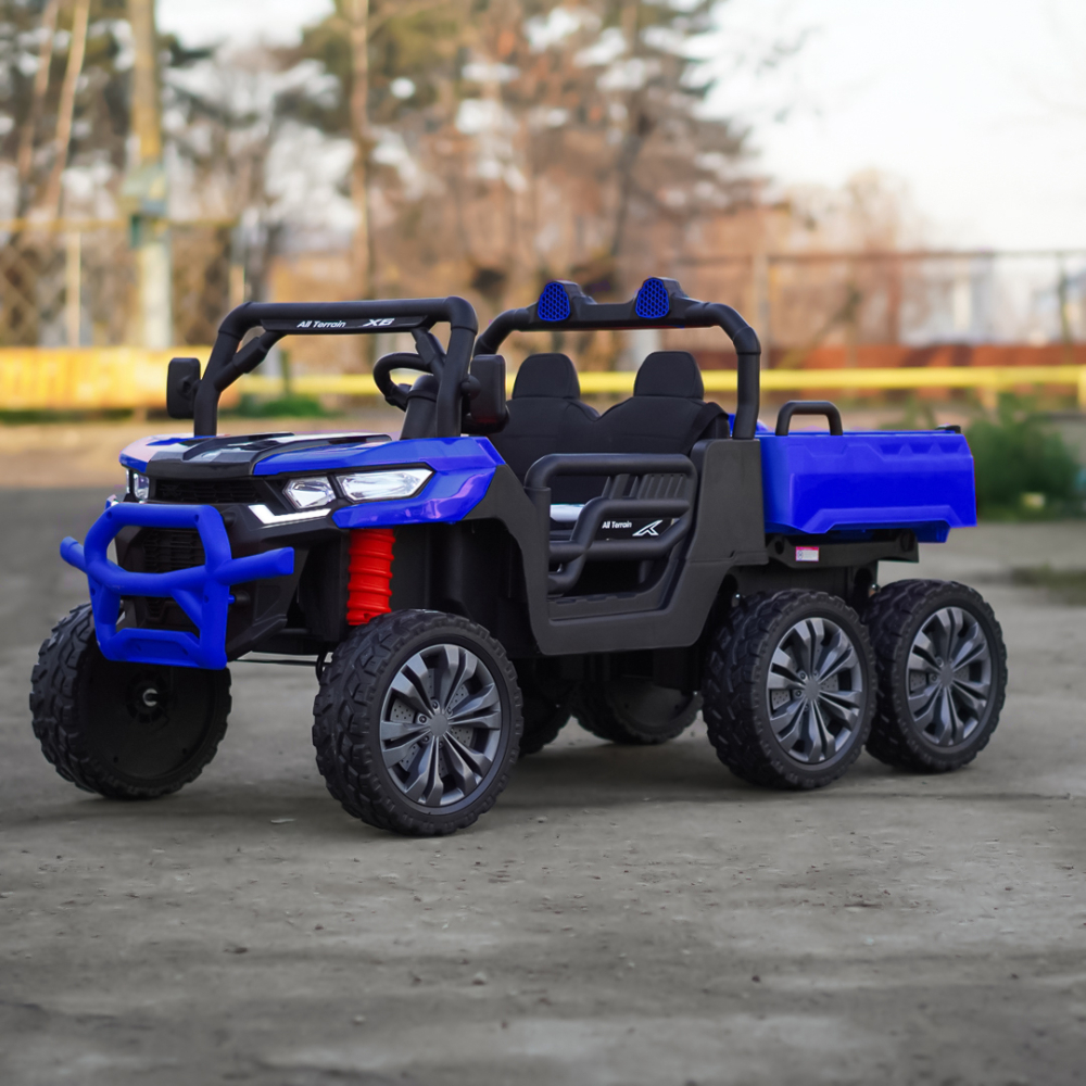 Kids Electric UTV X-Force 24V 300W , Premium 2 Seats, Blue [4]