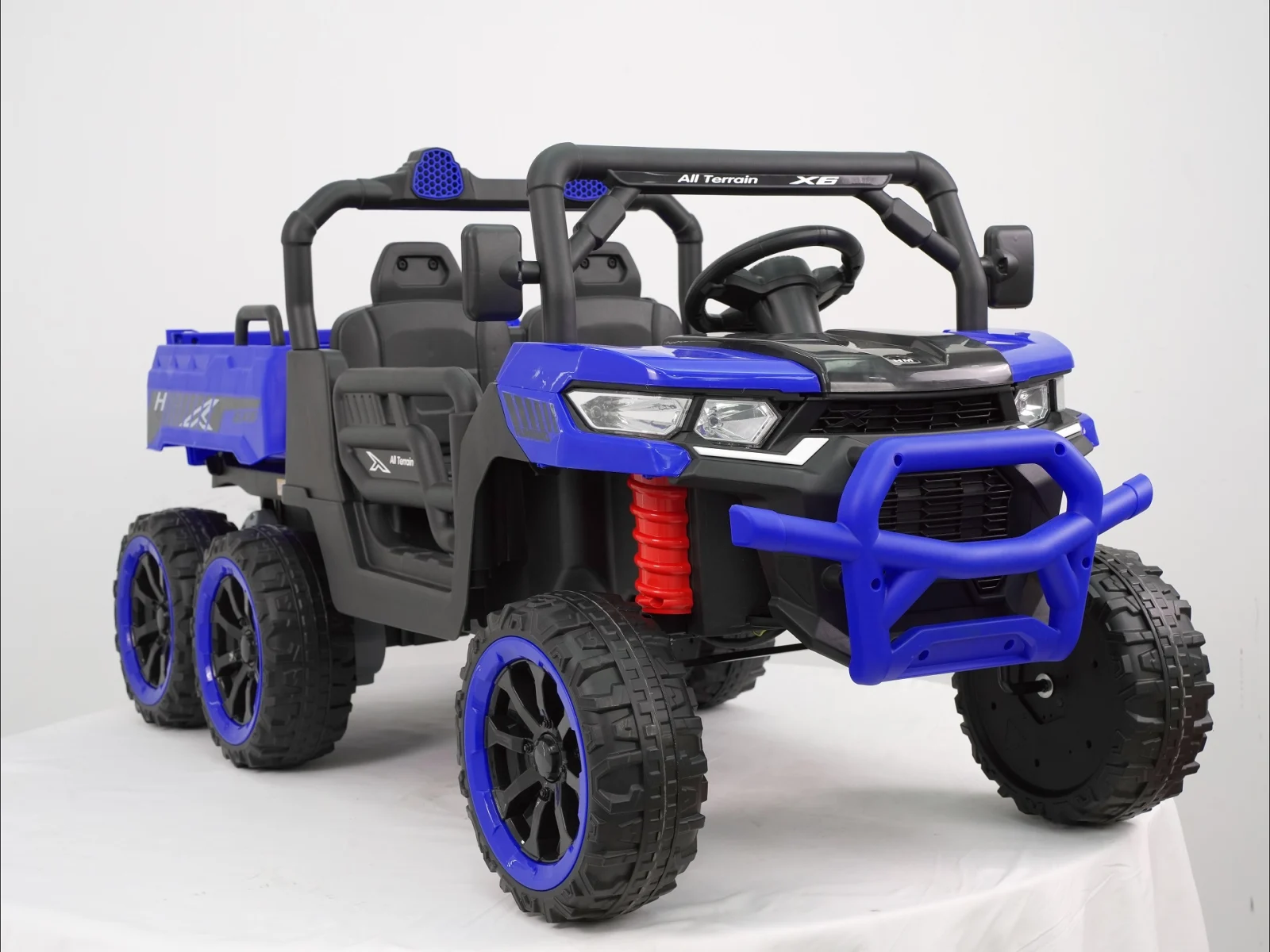 Kids Electric UTV X-Force 24V 300W , Premium 2 Seats, Blue [5]