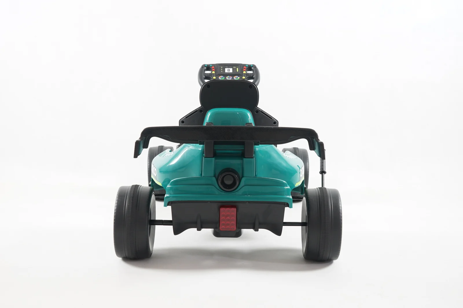 Aston Martin Formula 1 Pedal Go-Kart for Children, EVA Wheels, Green [4]