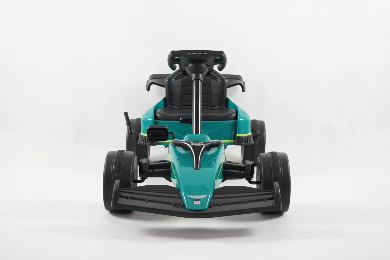 Aston Martin Formula 1 Pedal Go-Kart for Children, EVA Wheels, Green [1]