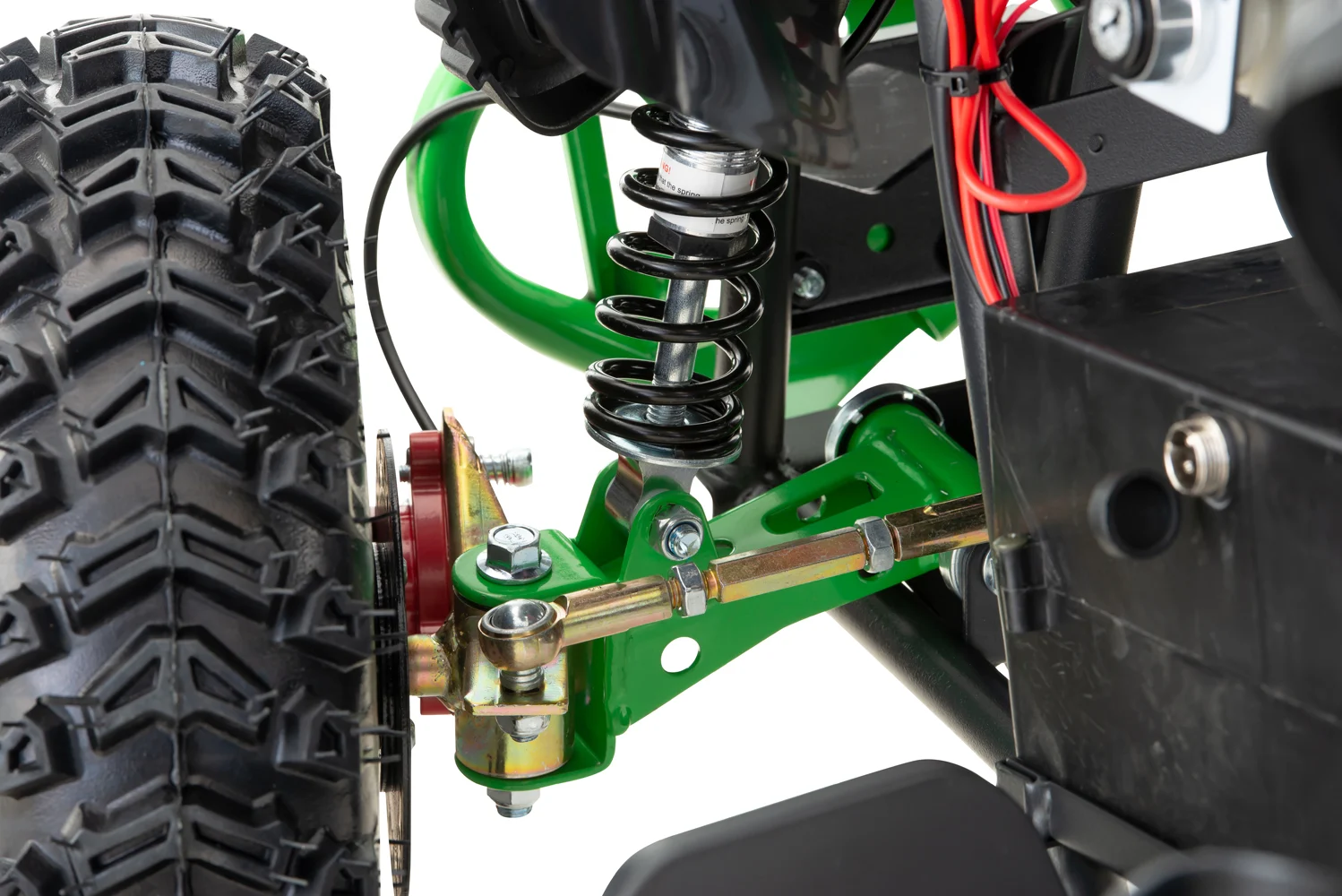 NITRO ECO Python Electric ATV 1000W 36V, Snowy Tyres, 3 Speeds, Green [9]