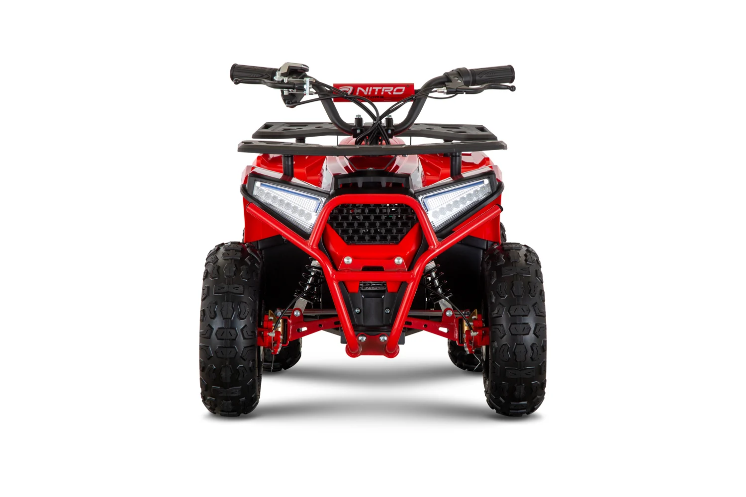 NITRO Nerino 1200W 48V BTF2 Tyre Electric ATV for Kids, Red [1]