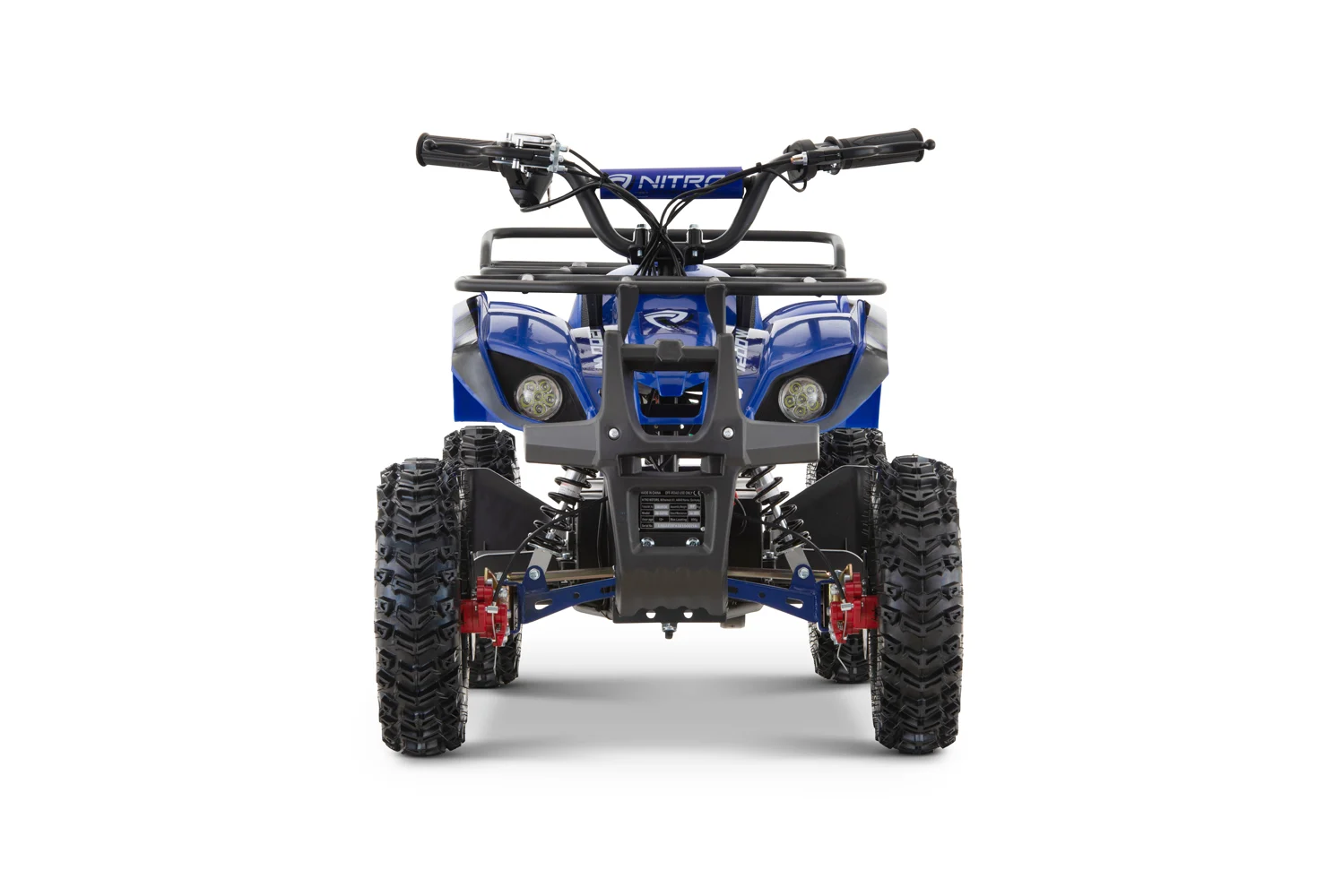 ATV electric copii, NITRO Torino Quad, 1200W, 48V, Snowy Tyres, albastru [8]