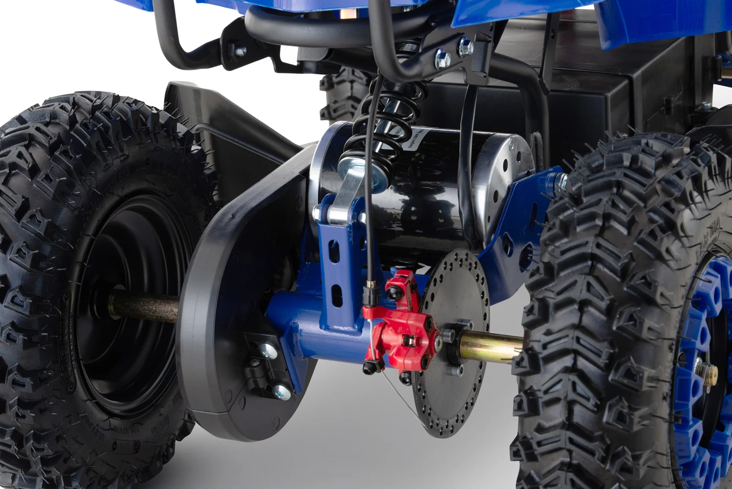 ATV electric copii, NITRO Torino Quad, 1200W, 48V, Snowy Tyres, albastru [9]