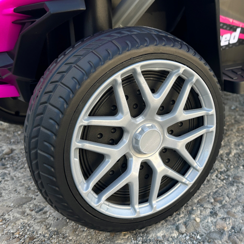 ATV electric cu maner 4 in 1, 35W, 6V, echipare premium, roz [11]