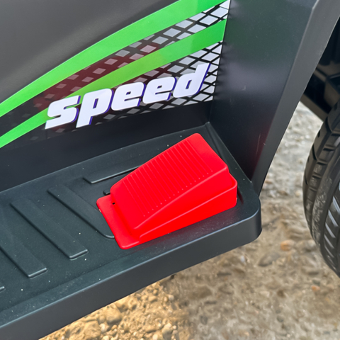 Ride-on electric atv 4 in 1 for children, 35W, 6V, premium, green [15]