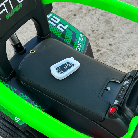 Ride-on electric atv 4 in 1 for children, 35W, 6V, premium, green [13]