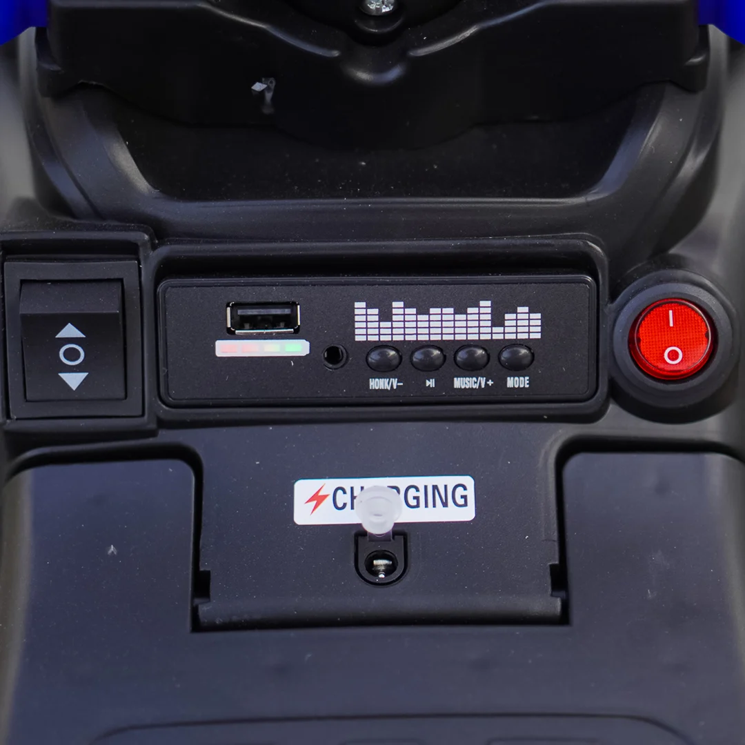 Ride-on electric atv 4 in 1 for children, 35W, 6V, standard, blue [4]