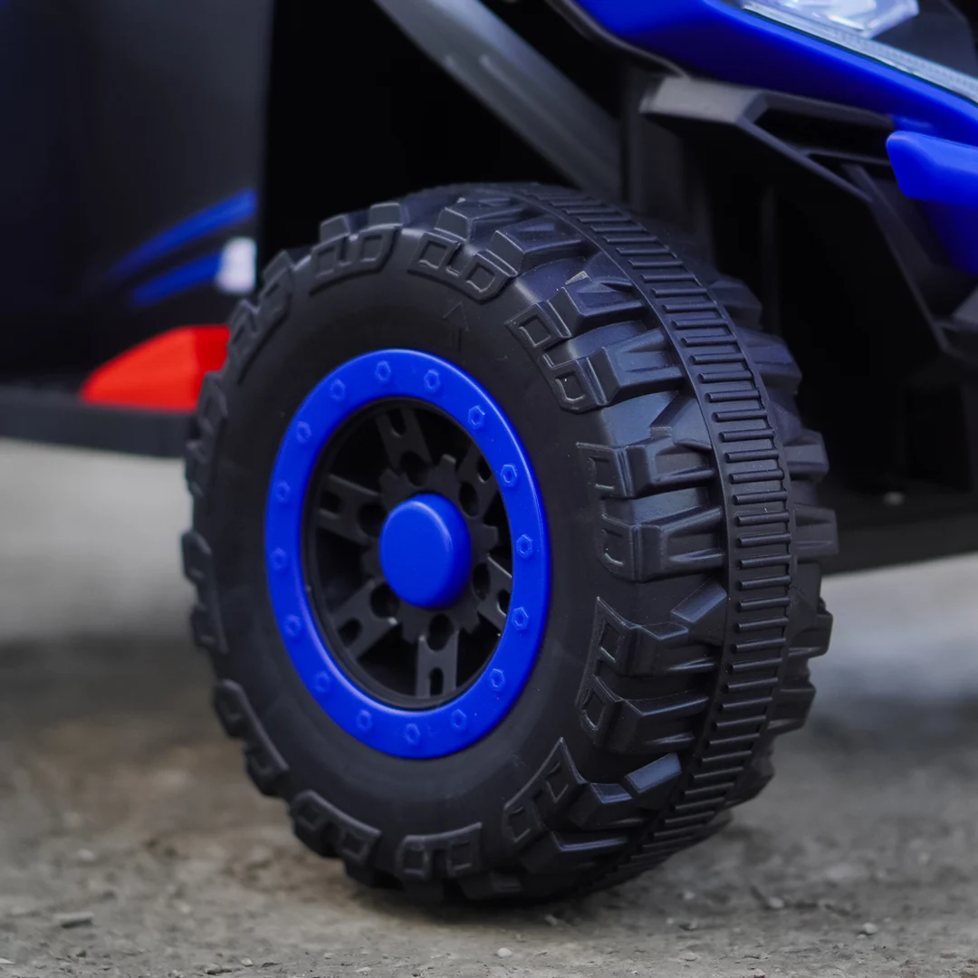 Ride-on electric atv 4 in 1 for children, 35W, 6V, standard, blue [9]