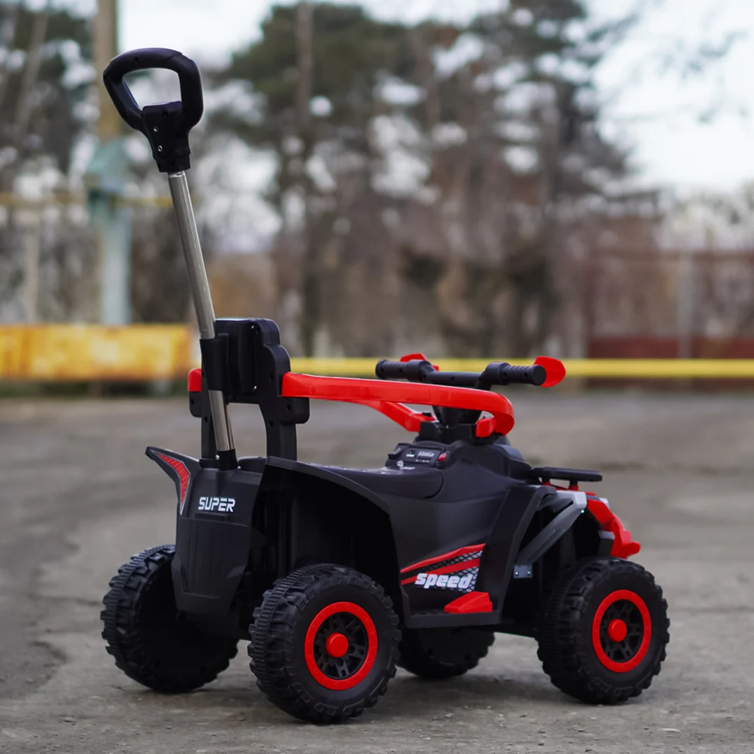 Ride-on electric atv 4 in 1 for children, 35W, 6V, standard, red [9]